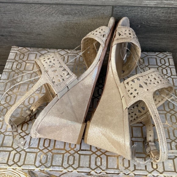 Stuart Weitzman Leather Wedge Heels - Picture 8 of 10